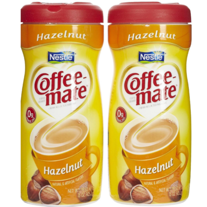 Coffee-mate Powdered Creamer Canisters