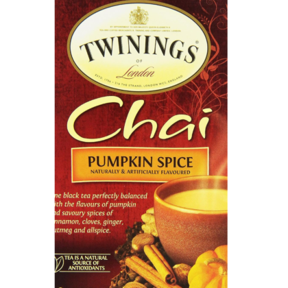 Twinings of London Pumpkin Spice Chai Tea Bags